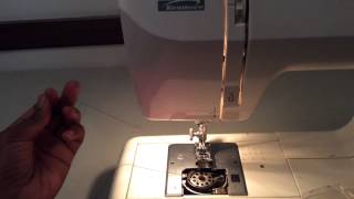 Part 4- Insert the Bobbin into Sewing Machine on Kenmore 385 Series Sewing Machine