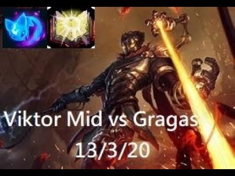 【BaiYun】Viktor Mid vs Gragas