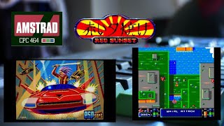 Red Sunset New shoot em up for the Amstrad CPC - Short Play