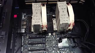High-end system severely damaged during shipment.