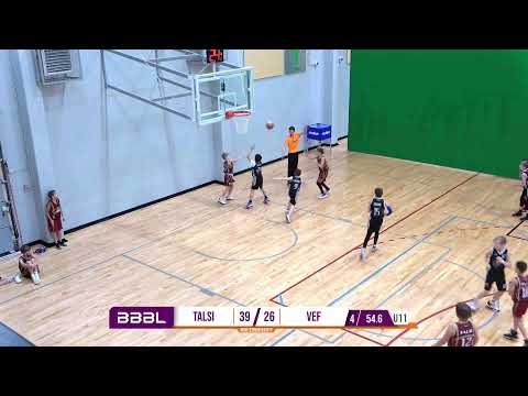Talsi 2012 vs A.Kraukla VEF 2012 | BBBL Boys U11
