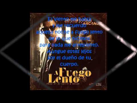 A Fuego Lento - Arcangel ft Jaycob Duque LETRA (VIDEO OFICIAL) Dj Luian NOIZE