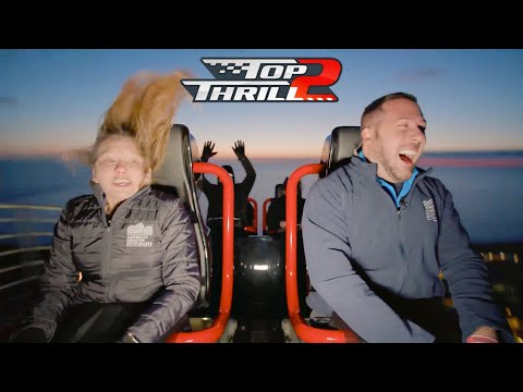 Top Thrill 2 - First Ride Experience - Media Day At Cedar Point