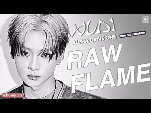 RAW FLAME - ALPHA DRIVE ONE (ALD1) • [LINE DISTRIBUTION] ~ zebouquetz