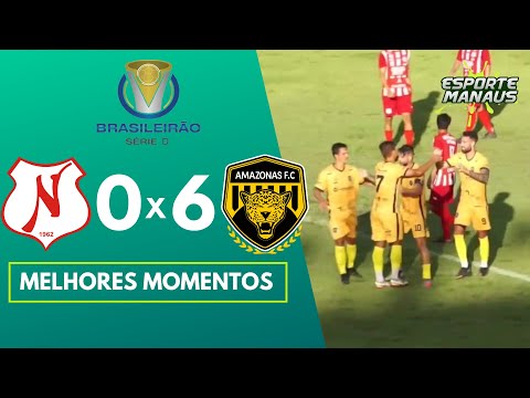 Náutico-RR 0x6 Amazonas FC