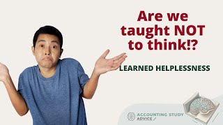 Are we taught NOT to think?!