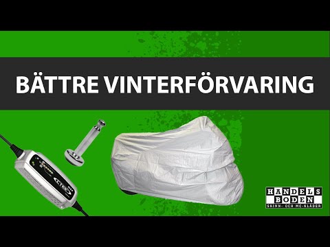 Vinterförvara Motorcykeln | Lite Tips Från Oss