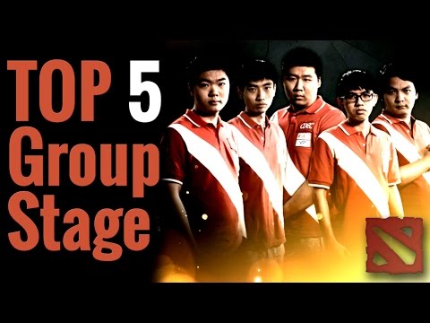 Top 5 TI5 Group Stage Plays - DOTA 2