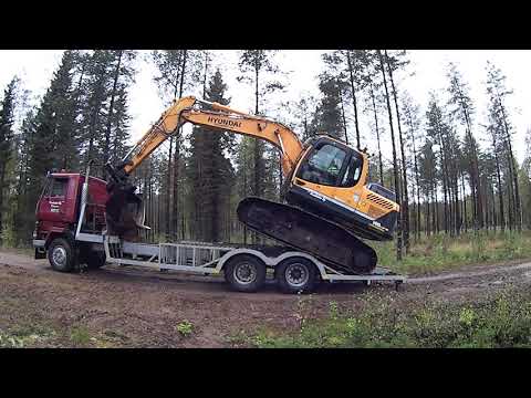 Kuinka sujuu Juhalta lavetille ajo