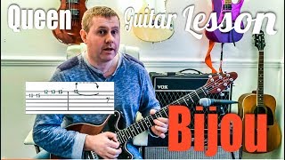 Queen - Bijou - Guitar Lesson (Guitar Tab)