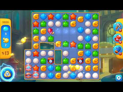 Fishdom 2021 - Level 5659   #playrix #fishdom #gaming