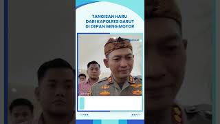 Teringat Ayah yang Telah Meninggal, Kapolres Garut Menangis di Depan Anak yang Terlibat Geng Motor