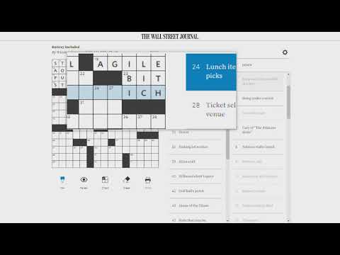 Wsj Com Crossword