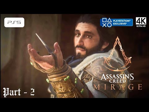 Assassin's Creed Mirage (PS5) - Gameplay Walkthrough Part 2 [4K 60 FPS UHD] - No Commentary