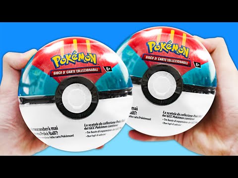 *BUSTINE ASSURDE!* APRO LA RARISSIMA ESCA BALL SURPRISE! - Pokemon TCG PokeBall Tin