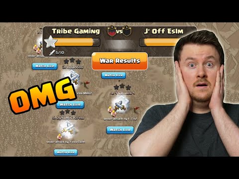 Unglaubliches Match | ESLM Playoffs | Tribe Gaming vs J'oFF | #clashofclans
