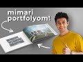 Kendi Mimari Portfolyomu Hazırlıyorum | Bu Portfolyo ile İlk İşimi Buldum!