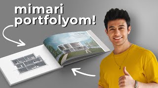 Kendi Mimari Portfolyomu Hazırlıyorum | Bu Portfolyo ile İlk İşimi Bul