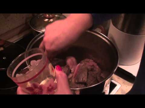 Rigatoni con la "genovese" a Mosca