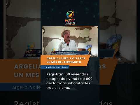 🚨 CRISIS EN ARGELIA, VALLE DEL CAUCA: 100 casas colapsadas y 600 inhabitables piden ayuda urgente