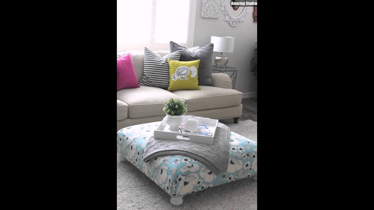 DIY Ottoman Ikea Hack