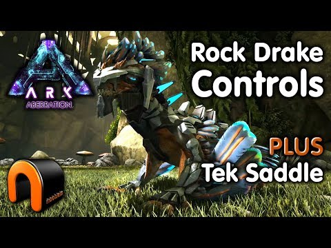 Steam 社区 视频 Ark Rock Drake Controls Super Drake Jump Drake Tek Saddle Aberration