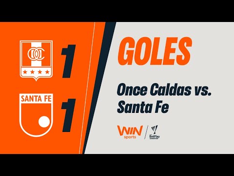 Once Caldas vs. Santa Fe (goals) | Liga BetPlay Dimayor 2026-1 | Matchday 2