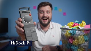 Ten dyktafon z AI to rewolucja w notowaniu (HiDock P1)