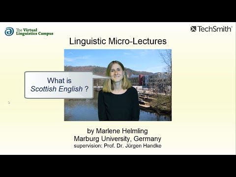 VAR_024 - Linguistic Micro-Lectures: Scottish English