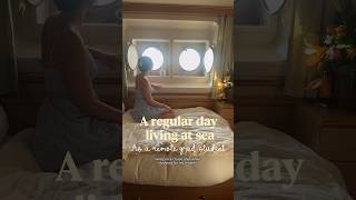 Mixing work and play 💪💫 #travel #cruise #cruiselife #crew