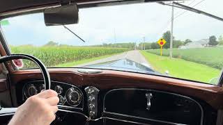 1933 Cadillac 355-C Rumble Seat Coupe Test Drive