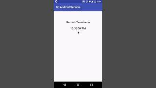 Android Service Tutorial