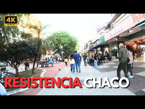 Un Paseo por la Peatonal de Resistencia Chaco un Sábado Lleno de Gente 🚶‍♀️ #Chaco #Argentina