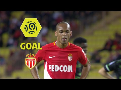 Goal FABINHO (45' +1 pen) / AS Monaco - EA Guingamp (6-0) / 2017-18