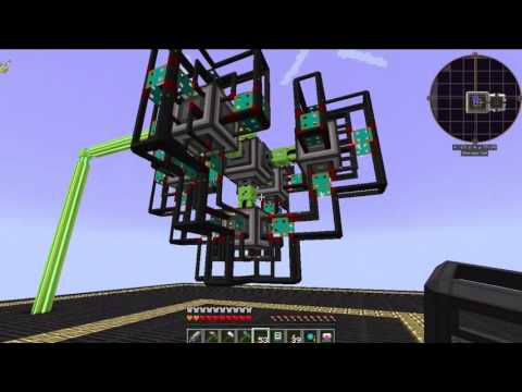 Let's Play Modded Minecraft - Episode 11 - Interconnecting AE & Logistics Pipes