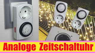 Analoge Zeitschaltuhr einstellen und verstehen - How to set Mechanical Outlet Timer