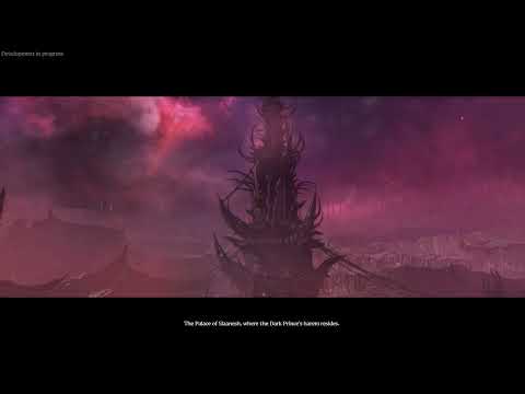 Total War Warhammer 3 - Slaanesh Chaos Realm cutscenes and Be'lakor reveal