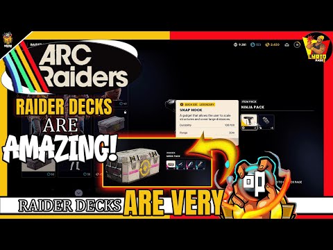 Arc Raiders - Raider Decks are Important! | Raider decks are so OP!