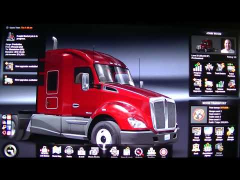 MongoTV_3736 - Mongo Games - American Truck Simulator - Part 154 - Wood Transport