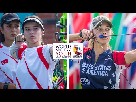 Turkey v USA — compound junior women’s team bronze | Wroclaw 2021 World Archery Youth Championships
