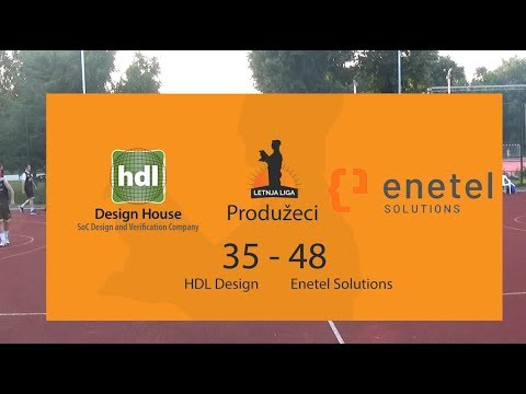 Letnja liga - 2. kolo - HDL Design VS Enetel Solutions