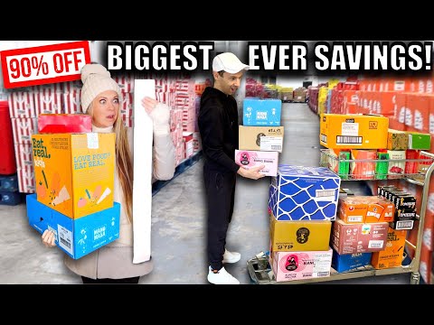 SHOPPING AT THE UK'S CHEAPEST DISCOUNT WAREHOUSE! Huge money savings Rogers wholesale discount store
