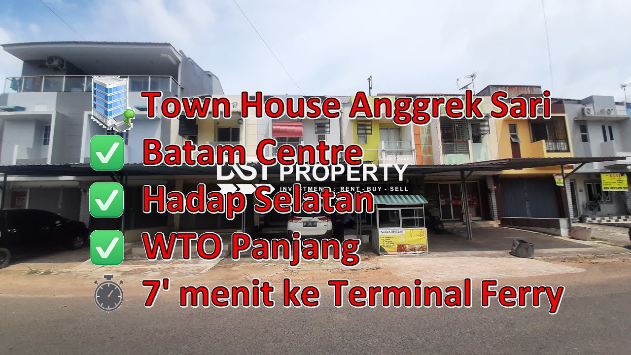 Town House Anggrek Sari 2 Lantai Hadap Selatan