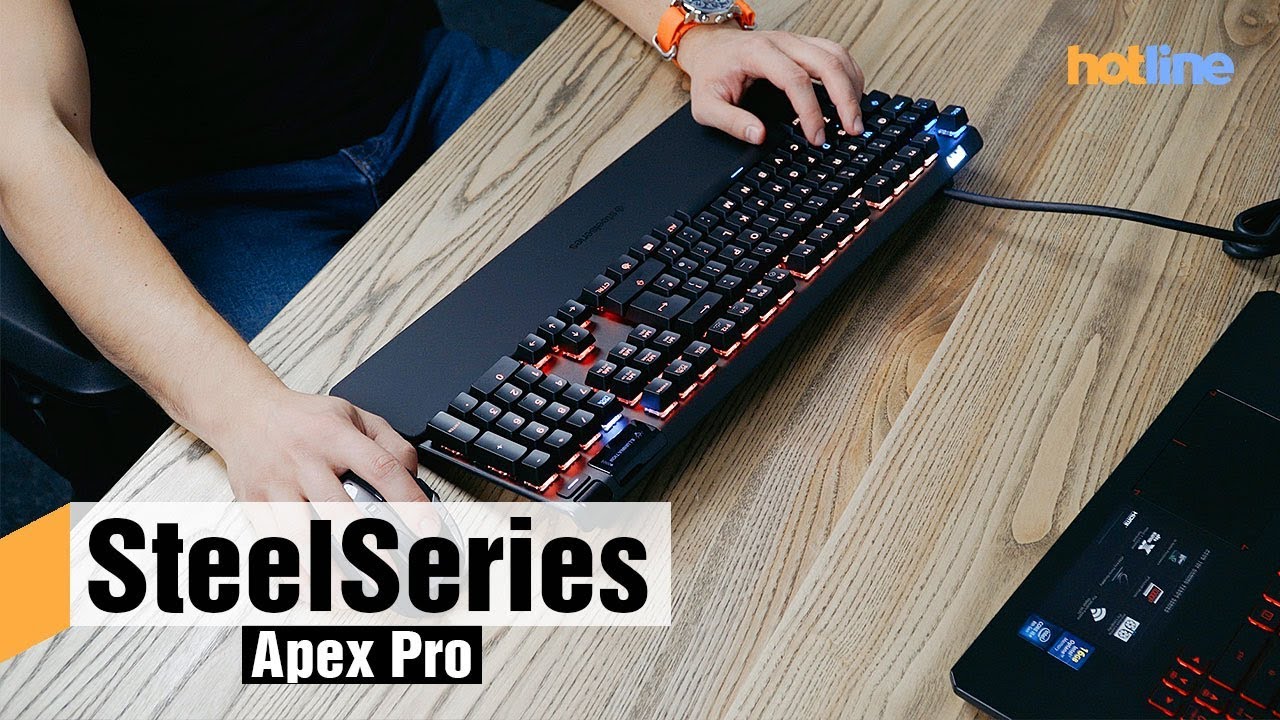 Механическая клавиатура Steelseries Apex Pro Ru, черный