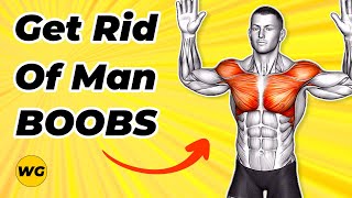 5 MIN Chest Fat Burning Workout (Get Rid Of Man Boobs)