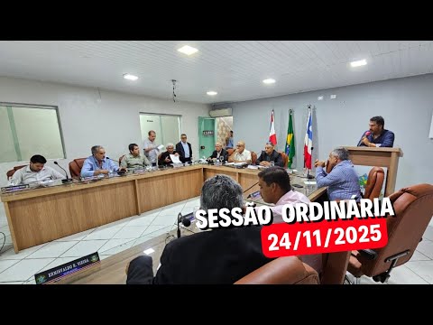 Sessão Ordinária  - 24/11/2025