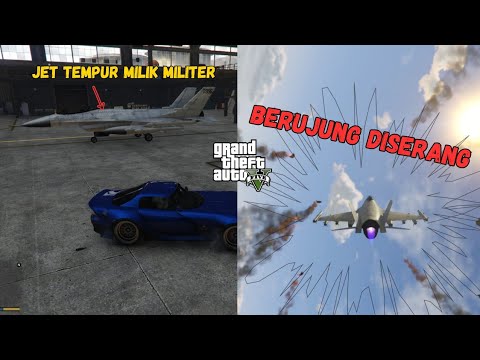 MISI EPIC MENCURI PESAWAT JET MILITER - GTA 5