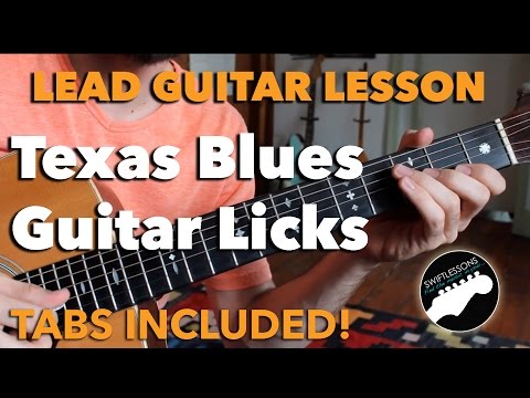Acoustic Blues Guitar Lick - Texas Blues Guitar Lesson