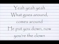 Michael Jackson - What Goes Around Comes Around (Lyrics)