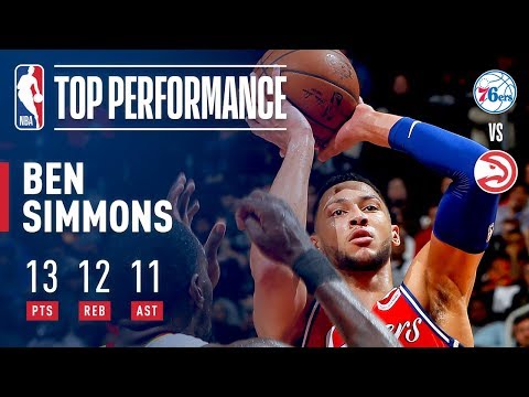 Ben Simmons Makes It Look EASY For His 11th Career Triple Double!
